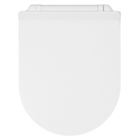 urea formaldehyde  toilet seat cover with soft closing hinge on bathroom