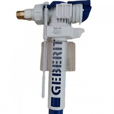 Typ380 GEBERIT fill Valve for Toilet Cister, Monolith, Side Filling, SC 3/8" Brass conection, for AP-SPK